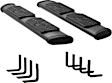 277078-409922 Regal 7 in. Series Running Boards, Powdercoated Textured Black Non-Powered Stainless Steel Set of 2