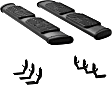 277088-401632 Regal 7 in. Series Running Boards, Powdercoated Textured Black Non-Powered Stainless Steel Set of 2