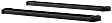 415060-401730 7 in. Grip Step Series Running Boards, Powdercoated Textured Black Non-Powered Aluminum Set of 2