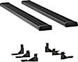 2012 Chevrolet Silverado 1500 - 7 in. Grip Step Series Running Boards, Powdercoated Textured Black, Non-Powered, Aluminum, Set of 2