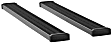 415078-401445 7 in. Grip Step Series Running Boards, Powdercoated Textured Black Non-Powered Aluminum Set of 2