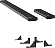 415100-400344 Running Boards, Powdercoated Textured Black, Aluminum, 36 in. and 98 in. Length, 135.0 in. Wheelbase, For Long/Short Models, 7 in. Grip Step Series