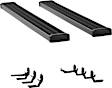 415102-401438 Running Boards, Powdercoated Textured Black, Aluminum, 76.3 in. Bed, Crew Cab Pickup, 7 in. Grip Step Series