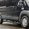 415102-401438 Running Boards, Powdercoated Textured Black, Aluminum, 76.3 in. Bed, Crew Cab Pickup, 7 in. Grip Step Series