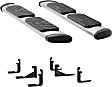 477088-401723 Regal 7 in. Series Running Boards, Polished Non-Powered Stainless Steel Set of 2