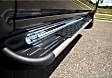 480744-581444 Side Entry 7 in. Series Running Boards, Powdercoated Silver Non-Powered Stainless Steel Set of 2