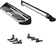 481142-581143 Running Boards, Polished, Stainless Steel, 2-Door/4-Door, Extended Cab Pickup, Side Entry 7 in. Series