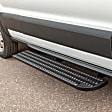 495154-401800-0 Rear, Passenger Side Bumper, Black, 54 In. Lift