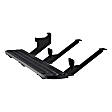 495154-401801 Running Boards, Powdercoated Textured Black, Aluminum, 9.5 in. Wide Stepping Surface, 54 in. Length, Rounded Front Corner, Grip Step Series