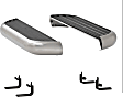 575036-570741 Running Boards, 36 in. Length, with Polished Stainless Steel Trim, For Cab Only, 6 1/2 in. MegaStep Series