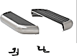 575036-571471 Running Boards, 36 in. Length, with Polished Stainless Steel Trim, For Cab Only, 6 1/2 in. MegaStep Series