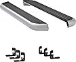575078-571443 6 1/2 in. MegaStep Series Running Boards, Polished Non-Powered Aluminum Set of 2