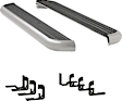 575078-571447 Running Boards, with Polished Stainless Steel Trim, 78.8/78.9 in. Bed, Standard Cab Pickup, 6 1/2 in. MegaStep Series