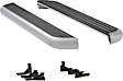 2010 Chevrolet Silverado 2500 HD - 6 1/2 in. MegaStep Series Running Boards, Polished, Non-Powered, Aluminum, Set of 2