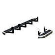 575100-570747 MegaStep Series Running Boards, Polished Non-Powered Stainless Steel Set of 2
