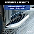 2021 Ram ProMaster 2500 - MegaStep Series Running Boards, Polished, Non-Powered, Stainless Steel, Set of 2