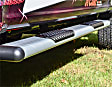 583078-570922 Running Boards, Powdercoated Silver, Aluminum, Extended Cab Pickup, O-Mega II 6 in. Series