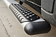 583078-570922 Running Boards, Powdercoated Silver, Aluminum, Extended Cab Pickup, O-Mega II 6 in. Series