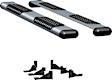583078-571032 Running Boards, Powdercoated Silver, Aluminum, Extended Cab Pickup, O-Mega II 6 in. Series