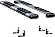 583078-571521 O-Mega II 6 in. Series Running Boards, Powdercoated Silver Non-Powered Aluminum Set of 2