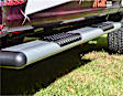583078-571521 O-Mega II 6 in. Series Running Boards, Powdercoated Silver Non-Powered Aluminum Set of 2