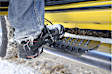 583100-570344 Running Boards, Powdercoated Silver, Aluminum, 36 in. and 98 in. Length, 135.0 in. Wheelbase, For Long/Short Models, O-Mega II 6 in. Series
