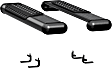 584036-570741 Running Boards, Powdercoated Textured Black, Aluminum, 36 in. Length, For Cab Only, O-Mega II 6 in. Series