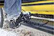 584036-571471 Running Boards, Powdercoated Textured Black, Aluminum, 36 in. Length, For Cab Only, O-Mega II 6 in. Series