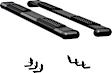 584088-571632 O-Mega II 6 in. Series Running Boards, Powdercoated Textured Black Non-Powered Aluminum Set of 2