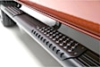 584102-571438 Running Boards, Powdercoated Textured Black, Aluminum, 76.3 in. Bed, Crew Cab Pickup, O-Mega II 6 in. Series