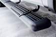 584114-571747 Running Boards, Powdercoated Textured Black, Aluminum, Crew Cab Pickup/Extended Cab Pickup, 78.8/97.6 in. Bed, without Factory Flaps, O-Mega II 6 in. Series