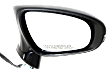 2015 Lexus CT200h - Passenger Side Mirror, For Models With F Sport Package, Power Adjust, Heated, Paintable, Manual Folding, In-housing Signal Light, No Blind Spot Feature, With Memory, With Puddle Light, No Auto-Dimming