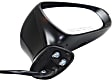 2015 Lexus CT200h - Passenger Side Mirror, For Models With F Sport Package, Power Adjust, Heated, Paintable, Manual Folding, In-housing Signal Light, No Blind Spot Feature, With Memory, With Puddle Light, No Auto-Dimming