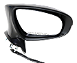 Passenger Side Mirror, Power Adjust, Power Folding, Heated, Paintable, No Signal Light, With memory, With Puddle Light, No Auto-Dimming, No Blind Spot Feature