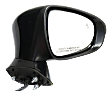 Passenger Side Mirror, Power, Manual Folding, Heated, Paintable, In-housing Signal Light, With memory, With Puddle Light, No Auto-Dimming, With Blind Spot Detection in Glass