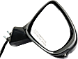 Passenger Side Mirror, Power, Manual Folding, Heated, Paintable, In-housing Signal Light, With memory, With Puddle Light, No Auto-Dimming, With Blind Spot Detection in Glass