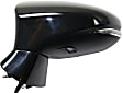 Driver Side Mirror, Power, Power Folding, Heated, Paintable, In-housing Signal Light, With memory, With Puddle Light, No Auto-Dimming, With Blind Spot Detection in Glass