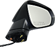 Passenger Side Mirror, Power, Manual Folding, Heated, Paintable, In-housing Signal Light, With memory, No Puddle Light, No Auto-Dimming, No Blind Spot Feature, 6 Cyl., 3.5L Engine