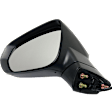 Driver Side Mirror, Power, Manual Folding, Heated, Paintable, In-housing Signal Light, No Memory, No Puddle Light, No Auto-Dimming, No Blind Spot Feature