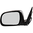 Driver Side Mirror, Power Adjust, Heated, Manual Folding, Paintable, No Signal Light, No Memory, No Puddle Light, No Auto-Dimming, No Blind Spot Feature