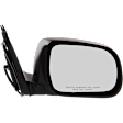 Passenger Side Mirror, Power Adjust, Heated, Manual Folding, Paintable, No Signal Light, No Memory, No Puddle Light, No Auto-Dimming, No Blind Spot Feature
