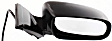 Passenger Side Mirror, Power Adjust, Heated, Manual Folding, Paintable, No Signal Light, With Memory, No Puddle Light, No Auto-Dimming, No Blind Spot Feature