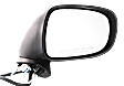Passenger Side Mirror, Power, Manual Folding, Heated, Paintable, No Signal Light, No Memory, With Puddle Light, No Auto-Dimming, No Blind Spot Feature, Base Model