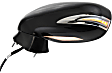 Driver Side Mirror, Power, Manual Folding, Heated, Paintable, With Signal Light, No Memory, With Puddle Light, No Auto-Dim and Blind Spot, Base Model, Without Luxury/Sport Package