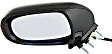 Driver Side Mirror, Power, Manual Folding, Heated, Paintable, With Signal Light, No Memory, With Puddle Light, No Auto-Dim and Blind Spot, Base Model, Without Luxury/Sport Package