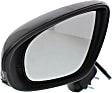 Driver Side Mirror, Power, Manual Folding, Heated, Paintable, In-housing Signal Light, No Memory, With Puddle Light, No Auto-Dimming, No Blind Spot Feature
