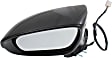Driver Side Mirror, Power, Manual Folding, Heated, Paintable, In-housing Signal Light, No Memory, With Puddle Light, No Auto-Dimming, No Blind Spot Feature