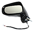 Driver Side Mirror, Power, Manual Folding, Heated, Paintable, With Signal Light, No Memory, With Puddle Light, No Auto-Dim and Blind Spot Feature, For Models Without Luxury Package