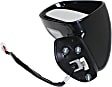 Driver Side Mirror, Power, Manual Folding, Heated, Paintable, With Signal Light, No Memory, With Puddle Light, No Auto-Dim and Blind Spot Feature, For Models Without Luxury Package