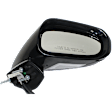Passenger Side Mirror, Power, Manual Folding, Heated, Paintable, With Signal Light, With memory, With Puddle Light, No Auto-Dim and Blind Spot Feature, For Models With Luxury/Sport Packages